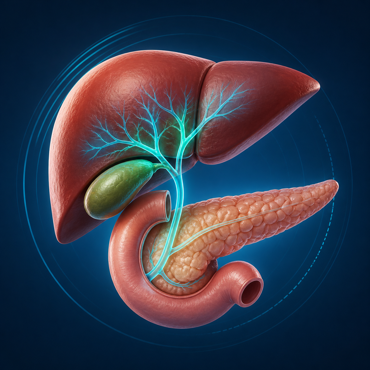 Medical visualization for Bile Duct Disorders